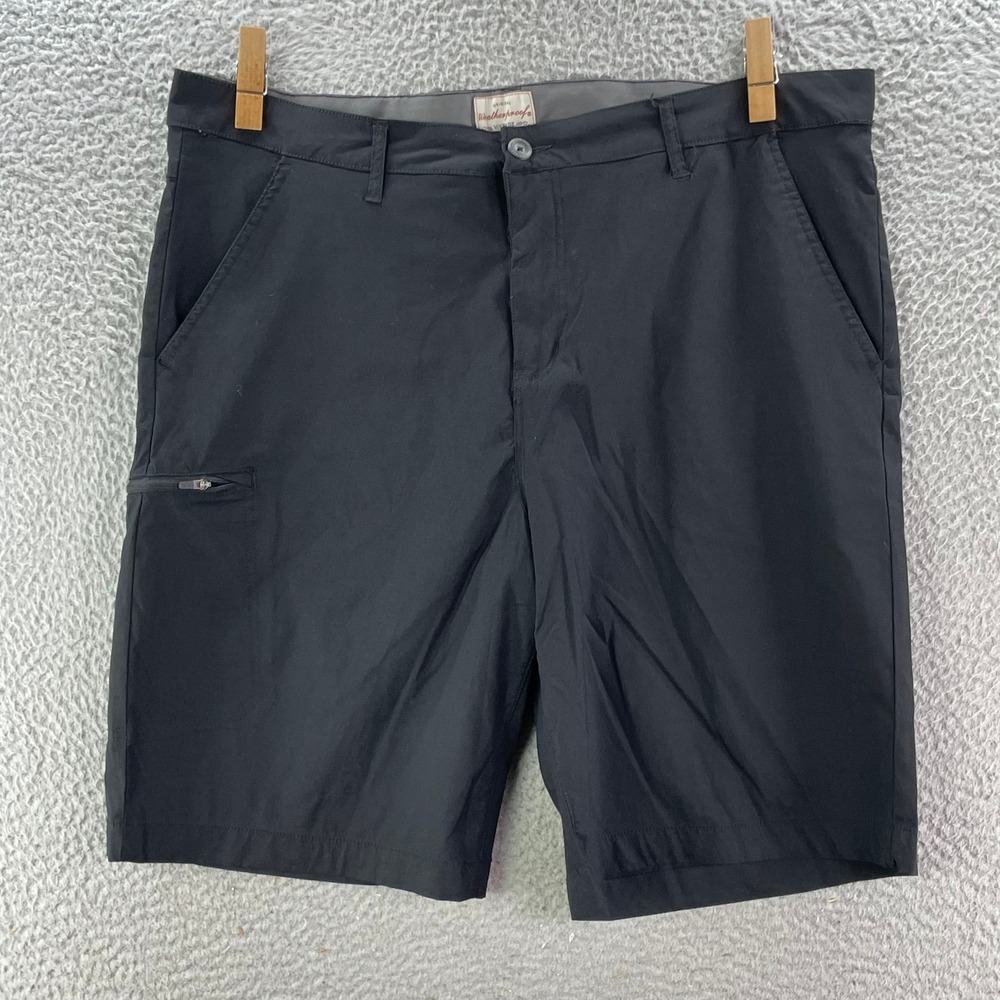 Weatherproof Vintage Trail Short Men 40 Black Hiking Outdoor Lightweight Stretch